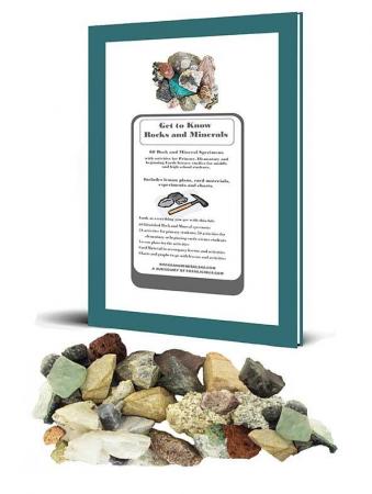 Rock and Mineral Collection, 60 specimens with Complete Rock and Mineral Curriculum