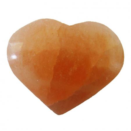 Selenite Crystal Heart