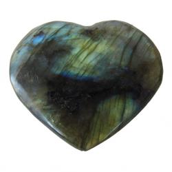 Labradorite Crystal Heart